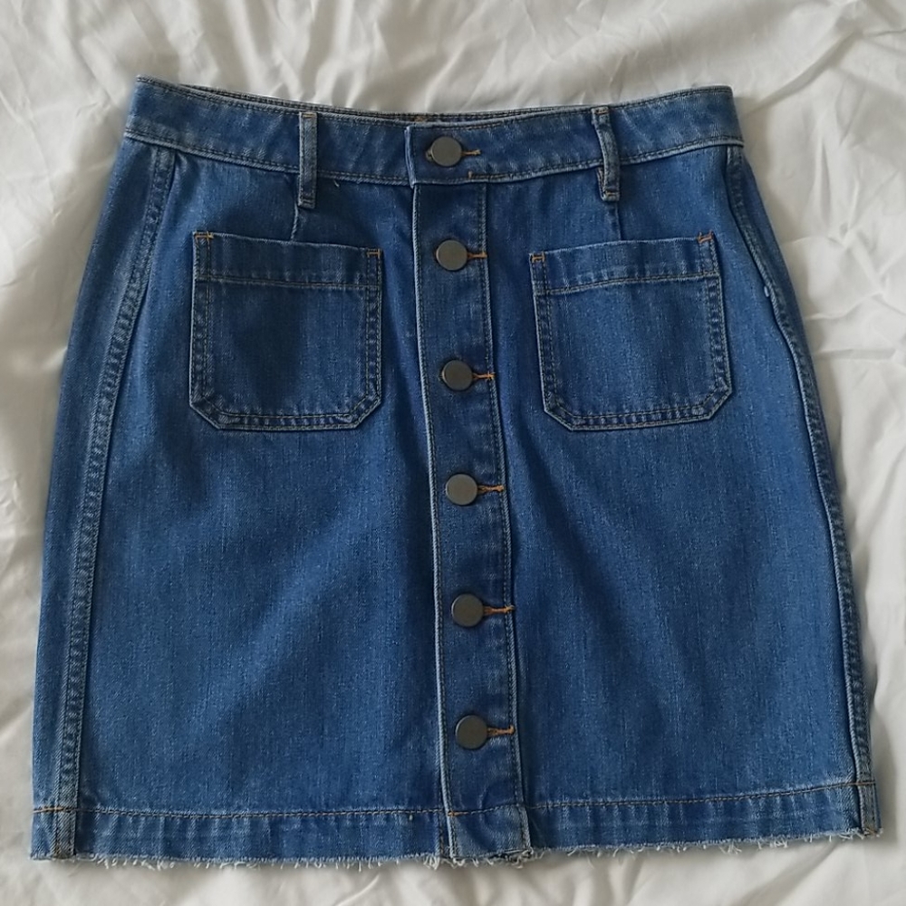 Loft Denim Skirt